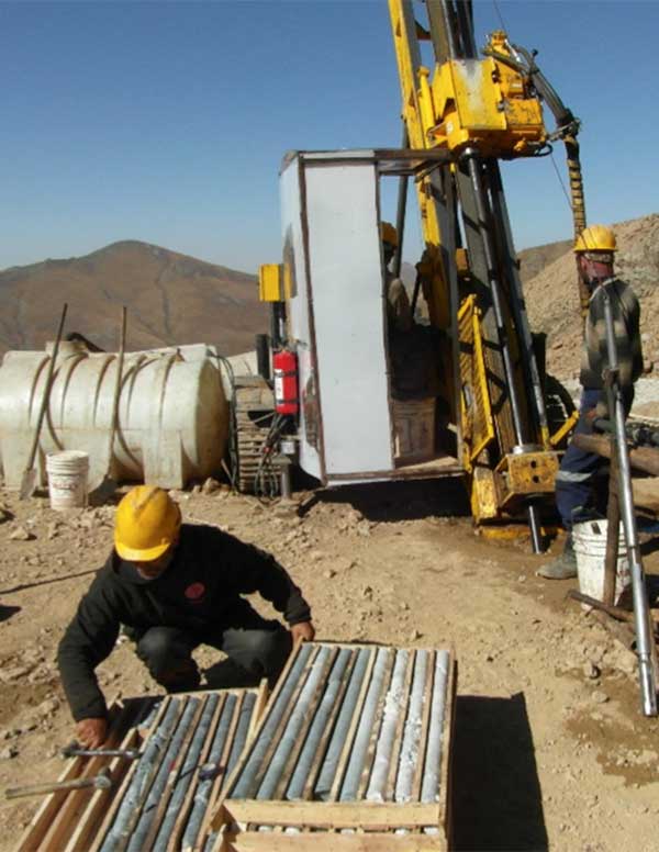 Drilling work at Voskedzor